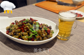 【曼思分享】成本仅需五元的【辣炒田螺】简单下酒超赞!的做法步骤:6