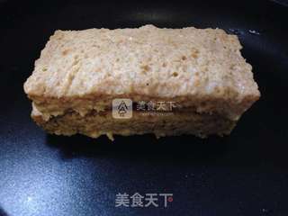 快手早餐西多士(一人份)的做法步骤:3