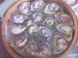 蒸彩色馄饨的做法步骤:18