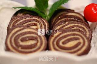 摩卡双色饼干的做法步骤:17