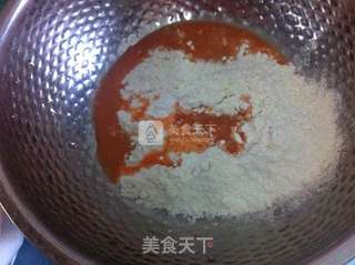 蒸彩色馄饨的做法步骤:3