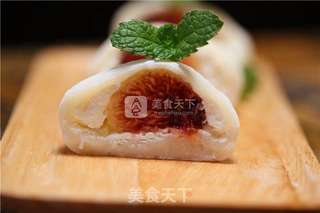 无花果雪媚娘的做法步骤:19