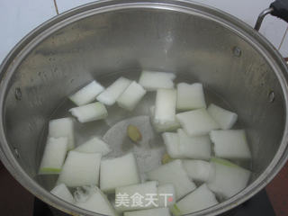 香菇冬瓜肉丸汤的做法步骤:7