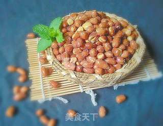 脆炸花生米的做法步骤:8