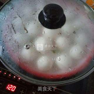 一口一个圆嘟嘟白胖子———芝麻馅糯米糍的做法步骤:9