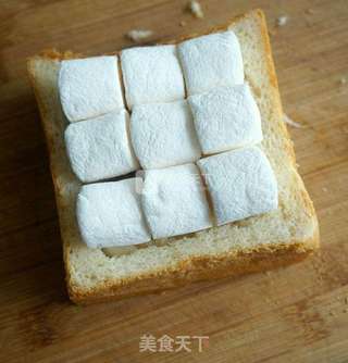 棉花糖吐司的做法步骤:4