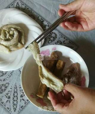 手撕拌茄子的做法步骤:4