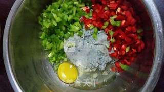 黄金豆渣小饼的做法步骤:2