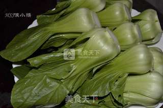 耗油烩鲜莲草菇的做法步骤:8