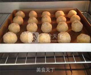 蛋黄椰丝小甜饼的做法步骤:11