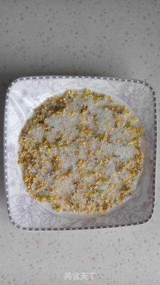 糖桂花的做法步骤:3