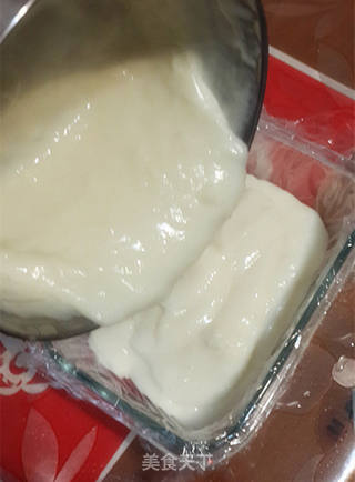 椰奶凉糕的做法步骤:7