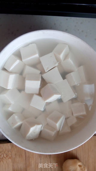 蟹黄豆腐的做法步骤:5