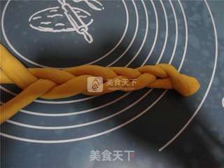 辫子面包的做法步骤:6