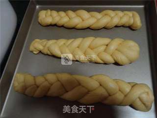 辫子面包的做法步骤:7