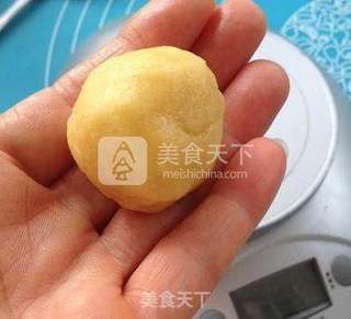 蛋黄椰丝小甜饼的做法步骤:8