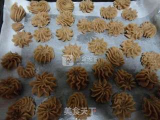巧克力曲奇饼干的做法步骤:7