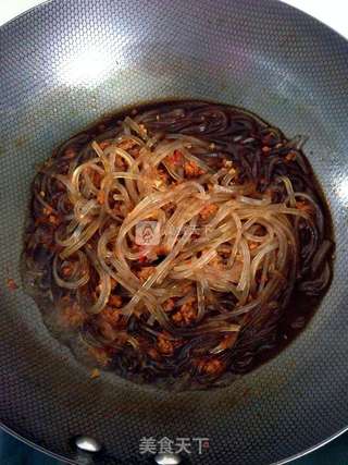 肉末粉丝的做法步骤:10