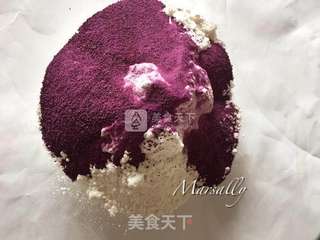 七夕玫瑰?馒头的做法步骤:2