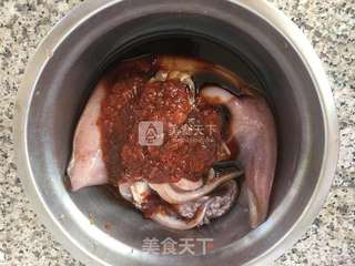 烤鱿鱼的做法步骤:2
