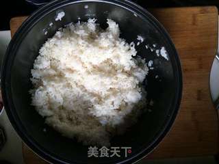 日式简易炒饭的做法步骤:3