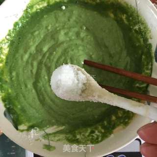 翡翠卷饼的做法步骤:4