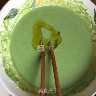 翡翠卷饼的做法步骤:6