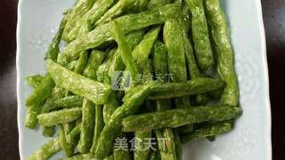 独家豆角烧茄子的做法步骤:6