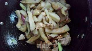 独家豆角烧茄子的做法步骤:9
