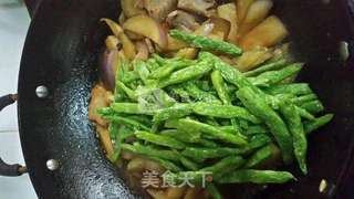 独家豆角烧茄子的做法步骤:11