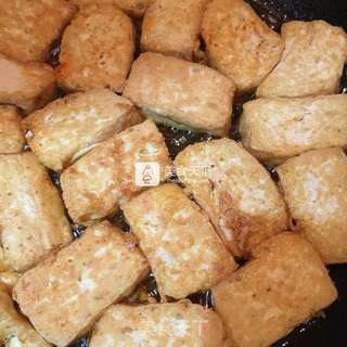 香煎豆腐的做法步骤:6