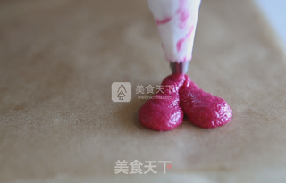 桃心香草马卡龙-七夕特辑的做法步骤:8