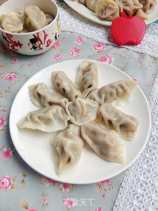 萝卜猪肉水饺的做法步骤:14