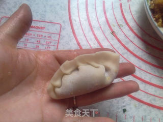 萝卜猪肉水饺的做法步骤:11