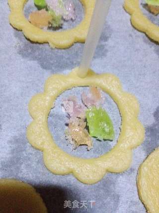 七夕送给爱人的礼物——玻璃心饼干的做法步骤:15