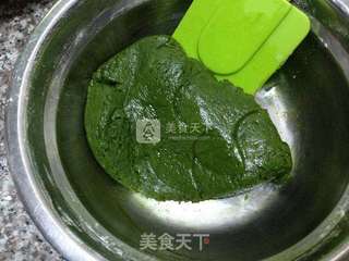 抹茶软曲奇的做法步骤:7