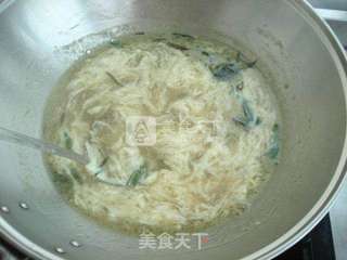 丝瓜鸡蛋汤的做法步骤:9