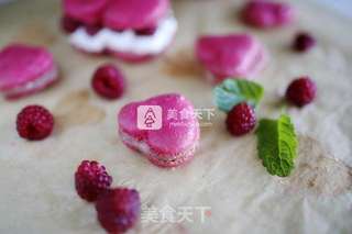 桃心香草马卡龙-七夕特辑的做法步骤：14