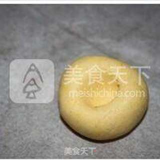【软心糯皮南瓜饼】---强悍南瓜的变身大行动的做法步骤:4