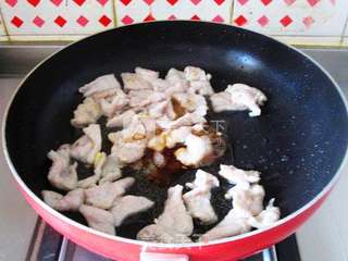 菠萝蜜炒肉片的做法步骤:6