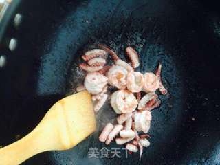 韩式海鲜葱饼的做法步骤：4