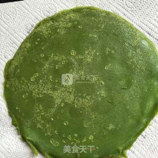 翡翠卷饼的做法步骤:12