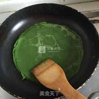 翡翠卷饼的做法步骤:8