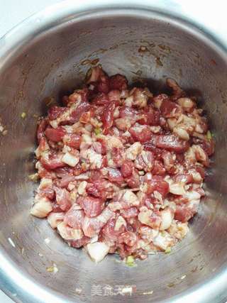白菜猪肉包子的做法步骤:2