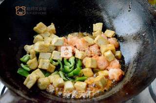 豆腐熘虾球的做法步骤:7