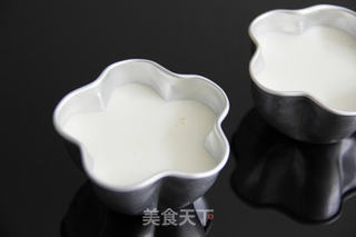 双色抹茶布丁的做法的做法步骤:12