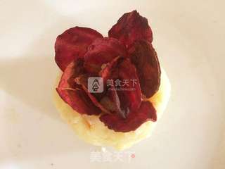 红菜玫瑰花的做法步骤:9