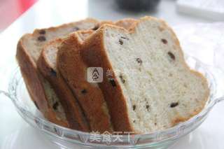 炼奶提子吐司的做法步骤:12