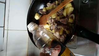 土豆炖鸡骨架的做法步骤:6