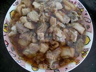 排骨蒸河粉的做法步骤:7